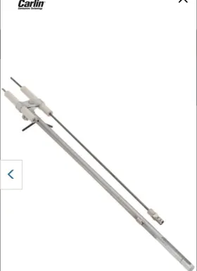 98572cs Carlin 98433as Ignitor Electrode/flame Rod For Ez-gas With 14 Air Tube