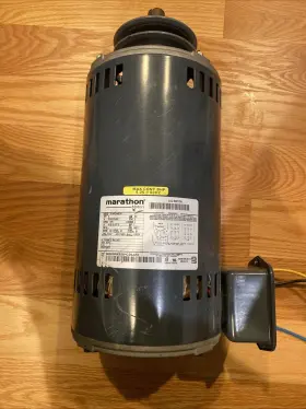 326643-702 Carrier Hd60fk650 Motor 208/230-460v 5hp 1725rpm #2