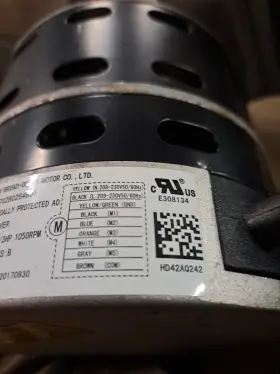 Kmsah014c24 Carrier Hd42aq242 Oem Ecm Blower Motor 1/3hp / 1050rpm 208-230v Broad-ocean