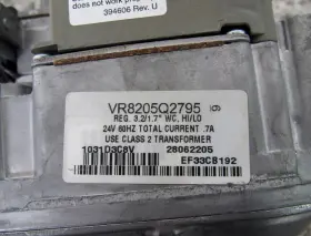 Vr8205q2795 Carrier / Honeywell Ef33cb192 Furnace Gas Valve Used Free Shipping #2