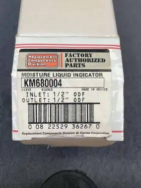 Km680004 Carrier Bryant 1/2 Inch Inlet Outlet Odf Moisture Liquid Indicator #2