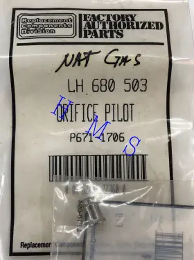 P671-1706 Carrier Lh680503 Bryant Payne Pilot Orifice Factory Authorized Parts