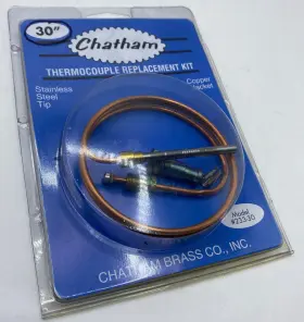 233-30 Chatham Thermocouple Replacement Kit 30 Inch Model Copper Jacket