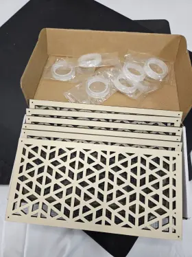 Mz-chunful-4531 Chunful 6 Pcs Wood Ceiling Vent Covers Fit 4 X 10 Inches Decorative Cover G