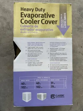 Classic Accessories 052963019094 Heavy Duty Evaporative Cooler Cover 40 Inch W X D 31 H