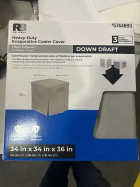 Classic Accessories 076903078576 Reliabilt 34 Inch W X D 36 H Down Draft Evaporative Cooler Cover