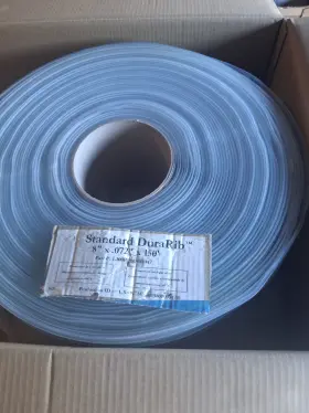 Gl428r020301804700a Clearway Pvc Bulk Roll - Low Temp Durarib 8 Inch X.072 X150ft -40 150f / 65c