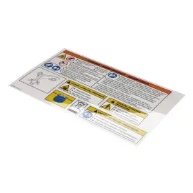 Ke603996-1 Cleveland Label Sheet Gas Elec Stm - Genuine Oem Replacement Part