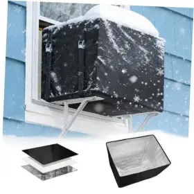 Ysa002 Cloudyida Winter Window Air Conditioner Cover Waterproof For Outside Unit Freeze