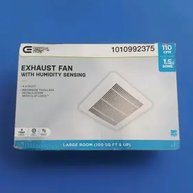 Bpt14-24od-h Commercial Electric 110 Cfm 1.5 Sone Bathroom Exhaust Fan With Humidity Sensing