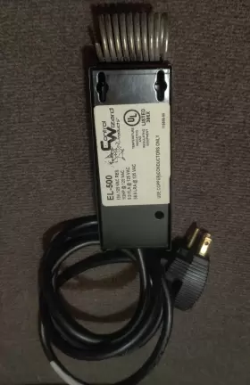El-500 Control Wizard El500 Cooling Thermostat Temp Piggyback Plug #2