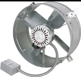 Cx1600 Cool Attic Gable Mount Power Ventilators With 4.5-amp 60-hz Motor And 14-inch