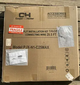 Pjx-n1-c25max Cooper&hunter And Mini-split Installation Kit For - Factory Sealed