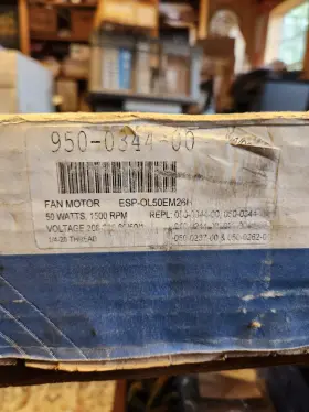 950-0244-00 Copeland 950034400 New Old Stock 950-0344-00 - Fan Motor Formerly Ships Free