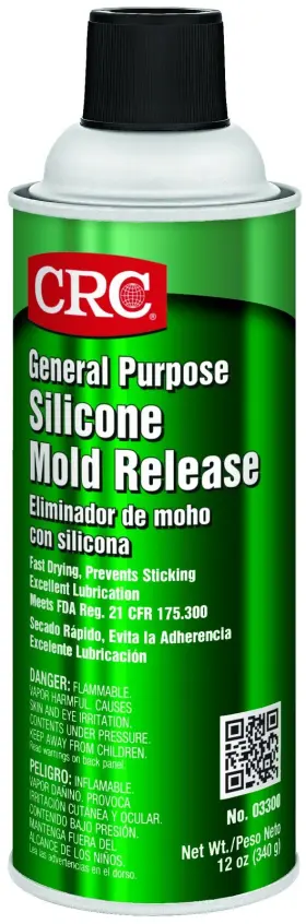 Crc 078254033006 Silicone Mold Release 11.5 Wt Oz Non-staining Non-corrosive And Fast-dryi