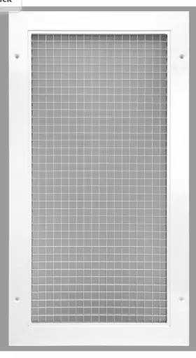 Crg1020 Cube Core Eggcrate Return Air Grille Hvac Premium 10 Inch In X 20 White