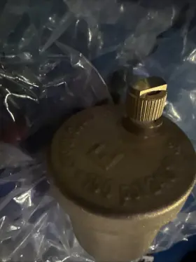 63261702 Daikin Resideo Fv180a Automatic Air Vent 1/4 Npt 150 Psi 240f Brass Hydronic Heating Sy