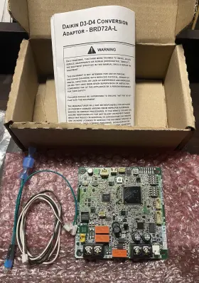Brd72a-l Daikin D3-d4 Conversion Adap Kit - Inch Brand New