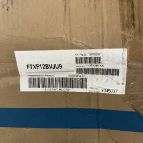 Ftxf12bvju9 Daikin Mini-split Fan Coil Indoor Equipment