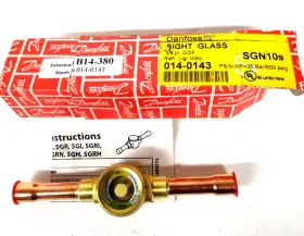 014-0143 Danfoss 014 0143 Sight Glass 3/8in Odf Johnson B14 380