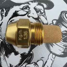 030f6103 Danfoss Solid Cone Oil Nozzle 0.35 Gph 60 S Mpn