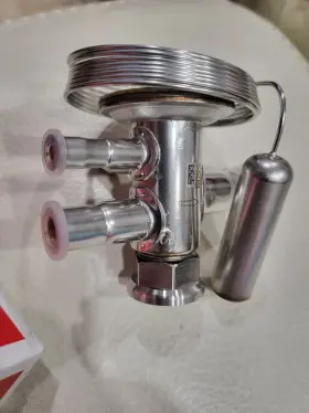 G068u2207 Danfoss 068u2207 1/8 - 2.5tr Expansion Valve Body Tuae R134a R513a 3/8x1/2 In