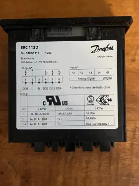 G2401.erc102c Danfoss Erc 112c Refrigeration Controller For Glass Door - Untested #3