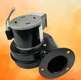1tdn7 Dayton 12371 Outdoor Wood Furnace Boiler Blower Round Flange