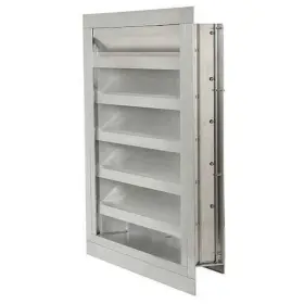 20ua47 Dayton Intake Louver Fixed Drainable 24h X 30w