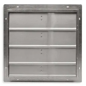 2c521 Dayton Wall Backdraft Damper Vertical 18 1/2 In X