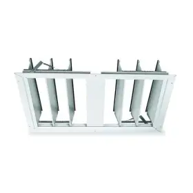 3c510 Dayton Fan Shutter 24 In White Painted Aluminum 190735281079