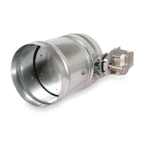 3hgh3 Dayton Round Smoke Damper 24v 8-1/4 Inch D