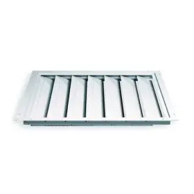 4c228 Dayton 36 In 38 Inch H-w Alu Backdraft Dampr X Aluminum