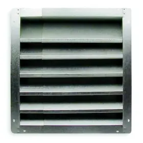 4f423 Dayton Louver Intake 24-42 In Galvanized Steel