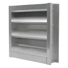 Dayton 4fzf8 Louver Wall Opening 36 X In Aluminum