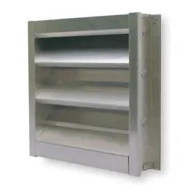 4fzg2 Dayton Louver Wall Opening 48 X In Aluminum