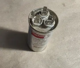 6flp6 Dayton 30 3uf Round Condenser Capacitor