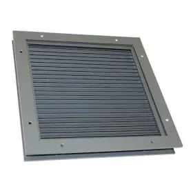 6wrj2 Dayton Door Louver 10-1/8 H 18-1/4 W Steel