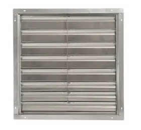 1c055 Dayton Exhaust Fan Shutter Gravity For 30 Inch Wall Mount Aluminum Blades Backdraft Damper #3