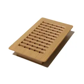 Pl408-oc Decor Grates 007713080152 4-inch By 8-inch Plastic Floor Register Oak Caramel