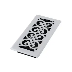 Decor Grates 313113119133 4 Inch X 10 Steel Floor Register