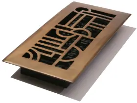 Ad212-rb Decor Grates 771308003757 Ad Floor Register 2x12 Inches Rubbed Bronze Finish