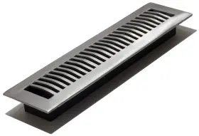 La214-nkl Decor Grates 771308004518 2-inch By 14-inch Aluminum Floor Register Nickel