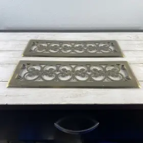 15.5x Decor Grates 771308004785 Floor Register 5.5in Polished Brass Finish #2