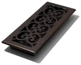 Sph412-rb Decor Grates 771308006444 Floor Register 4x12 Rubbed Bronze Finish