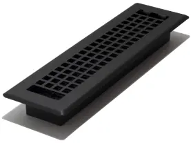 Lth212-blk Decor Grates 771308006574 Lattice Floor Register 2x12 Inches Black