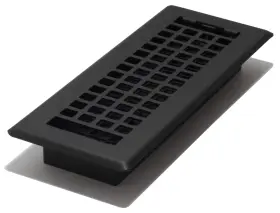 Lth310-blk Decor Grates 771308006581 Lattice Floor Register 3x10 Inches Black Alloy Steel Plastic