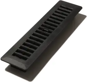 Pl212-blk Decor Grates 771308008066 10 2-inch By 12-inch Plastic Floor Register Black