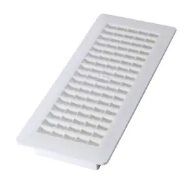 Pl412-wh Decor Grates 771308008097 Lattice Floor Register 4x12 Inches White