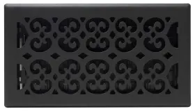 Sth612 Decor Grates 771308020969 Classic Collection Floor Register 6x12 Inches Textured Black #2
